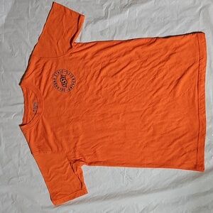 Champion Adult Medium Orange Oklahoma State University OSU T-Shirt Used